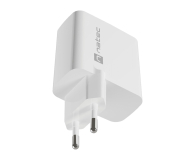 Natec RIBERA GAN 1X USB-A + 1X USB-C 45W BIAŁA - 1480428 - zdjęcie 3